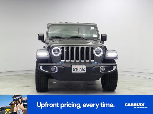Gray 2022 Jeep Wrangler Unlimited 4xe Unlimited Sahara