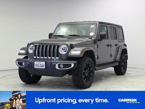 Gray 2022 Jeep Wrangler Unlimited 4xe Unlimited Sahara