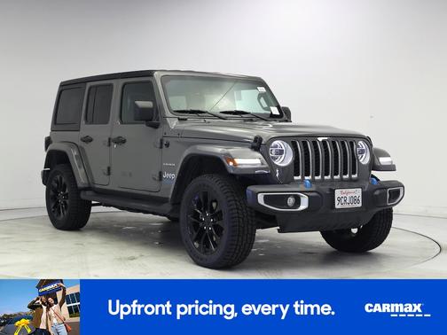Gray 2022 Jeep Wrangler Unlimited 4xe Unlimited Sahara