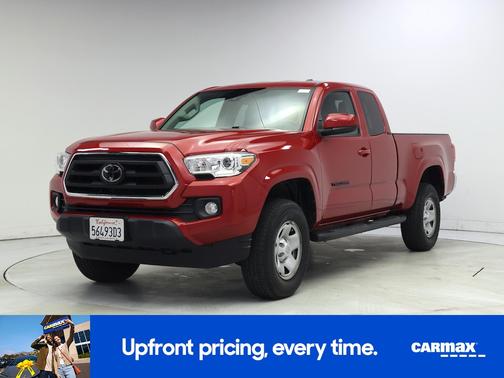 Red 2021 Toyota Tacoma SR5