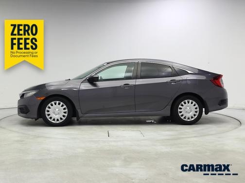 Gray 2016 Honda Civic LX