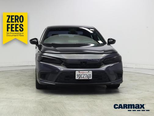 Black 2022 Honda Civic Sport