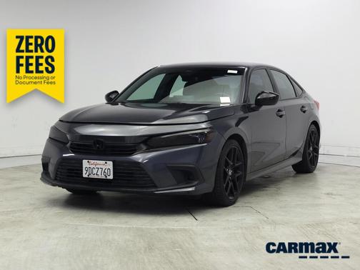 Black 2022 Honda Civic Sport