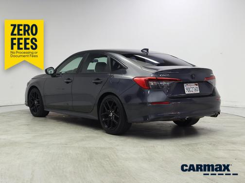 Black 2022 Honda Civic Sport