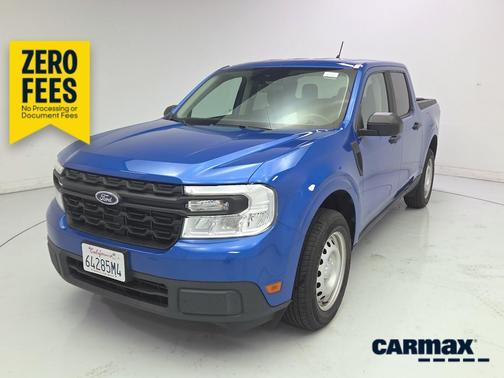 Blue 2022 Ford Maverick XL