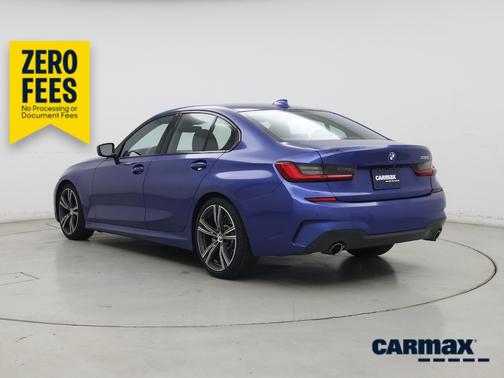 Blue 2021 BMW 330 I