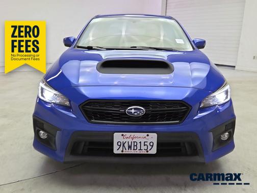 Blue 2019 Subaru WRX Limited