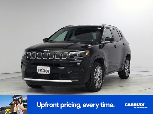 Black 2022 Jeep Compass Limited