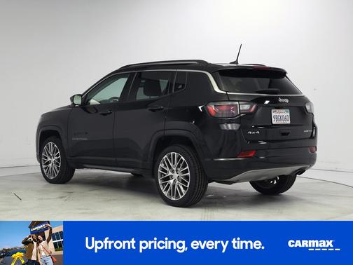 Black 2022 Jeep Compass Limited