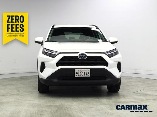 White 2024 Toyota RAV4 Hybrid XLE