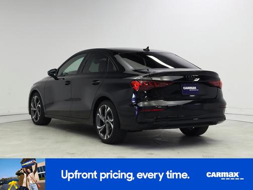 Black 2023 Audi A3 Premium