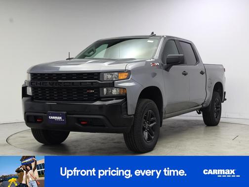 Gray 2021 Chevrolet Silverado 1500 Custom Trail Boss