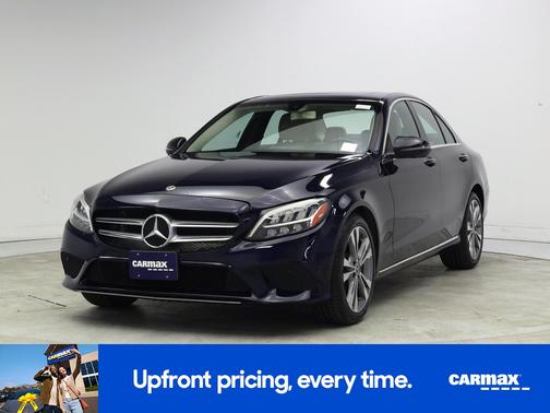 Blue 2019 Mercedes-Benz C-Class