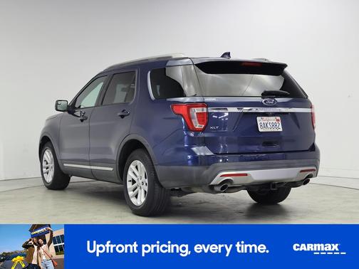 Blue 2017 Ford Explorer XLT