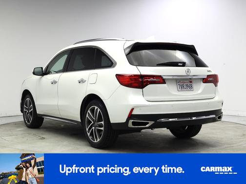 White 2017 Acura MDX Advance
