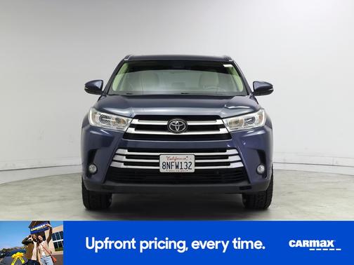 Blue 2019 Toyota Highlander XLE