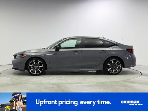 Gray 2026 Honda Civic Hybrid Sport Touring