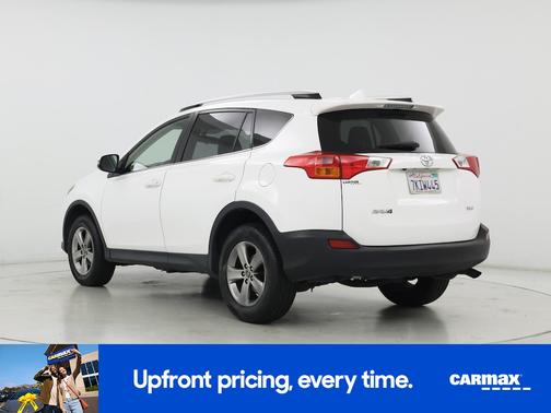 White 2015 Toyota RAV4 XLE