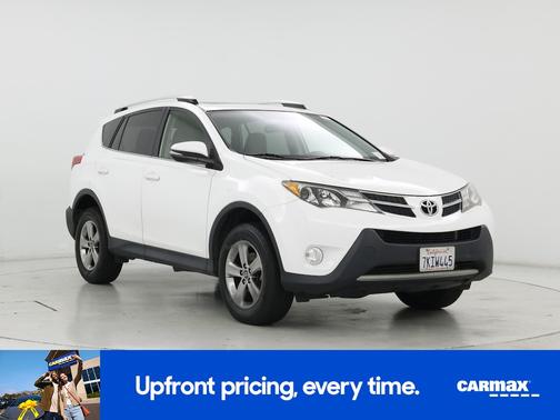 White 2015 Toyota RAV4 XLE