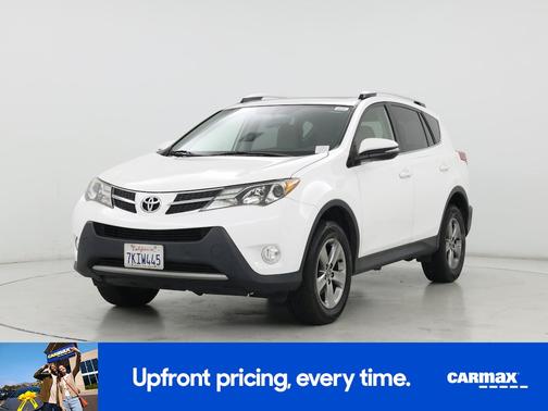 White 2015 Toyota RAV4 XLE