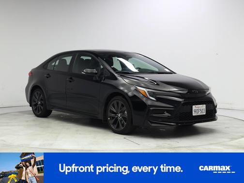 Black 2025 Toyota Corolla SE