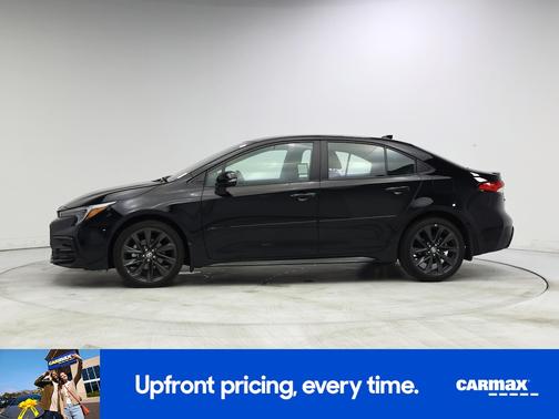 Black 2025 Toyota Corolla SE