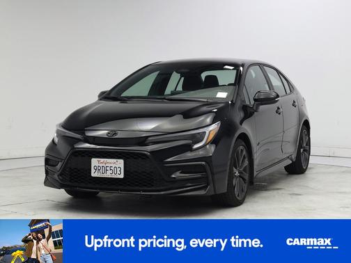 Black 2025 Toyota Corolla SE