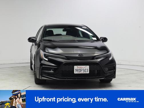 Black 2025 Toyota Corolla SE