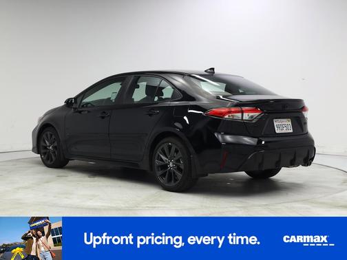 Black 2025 Toyota Corolla SE