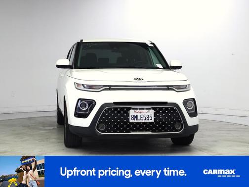 White 2020 Kia Soul EX