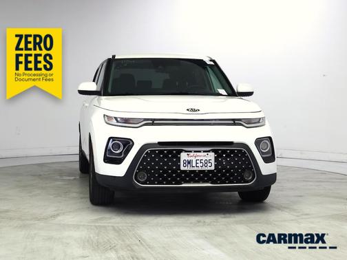 White 2020 Kia Soul EX