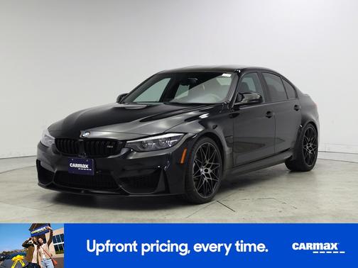 Black 2018 BMW M3