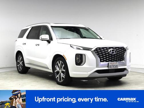White 2021 Hyundai PALISADE Limited