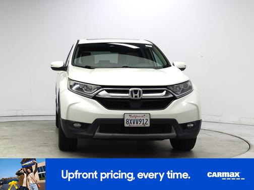 White 2018 Honda CR-V EX