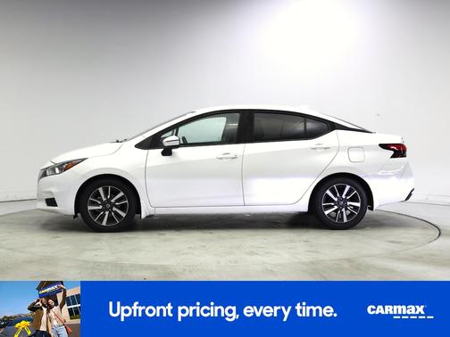 White 2020 Nissan Versa SV