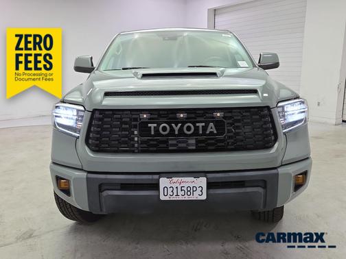 Green 2021 Toyota Tundra TRD Pro
