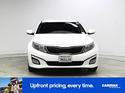 White 2015 Kia Optima LX