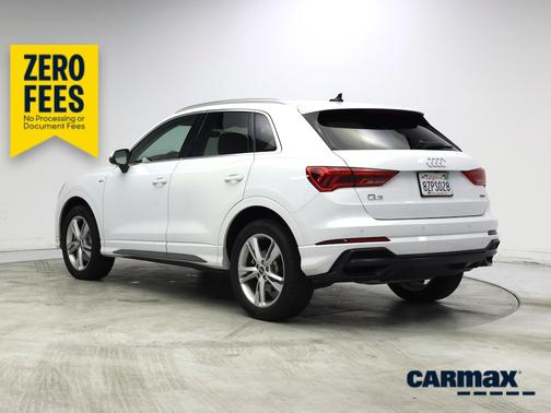 White 2022 Audi Q3 S-Line Premium Plus