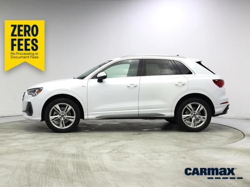 White 2022 Audi Q3 S-Line Premium Plus