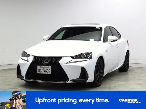 White 2020 Lexus IS 350 F-Sport
