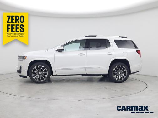 White 2020 GMC Acadia Denali