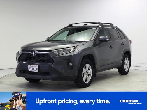 Gray 2021 Toyota RAV4 XLE