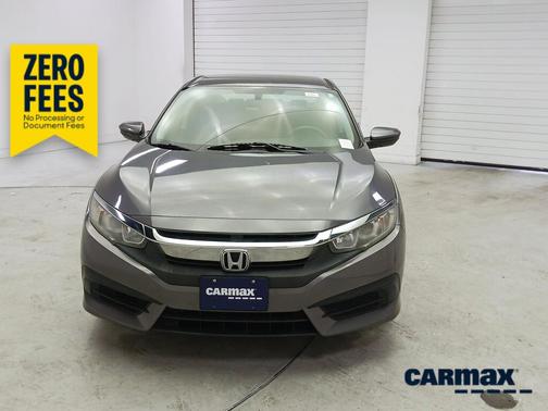 Gray 2018 Honda Civic LX