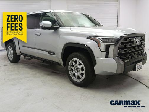 Silver 2023 Toyota Tundra Platinum