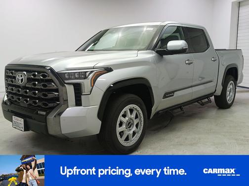 Silver 2023 Toyota Tundra Platinum