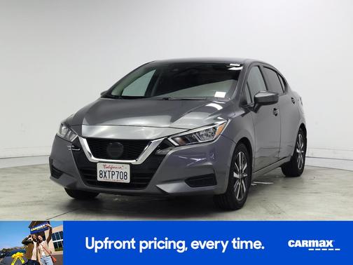 Gray 2021 Nissan Versa SV