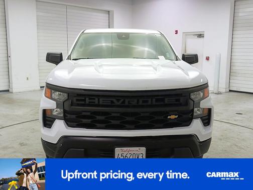 White 2023 Chevrolet Silverado 1500 Work Truck