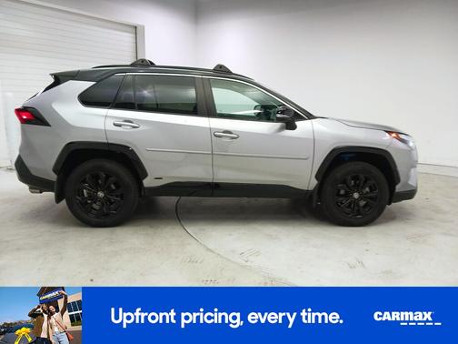 Silver 2022 Toyota RAV4 Hybrid XSE
