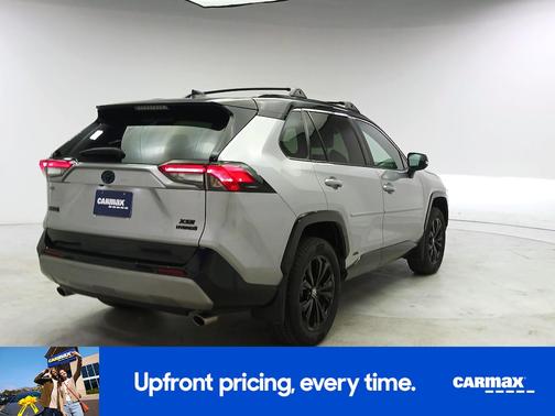 Silver 2022 Toyota RAV4 Hybrid XSE