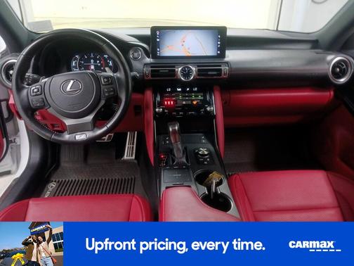 White 2021 Lexus IS 350 F-Sport